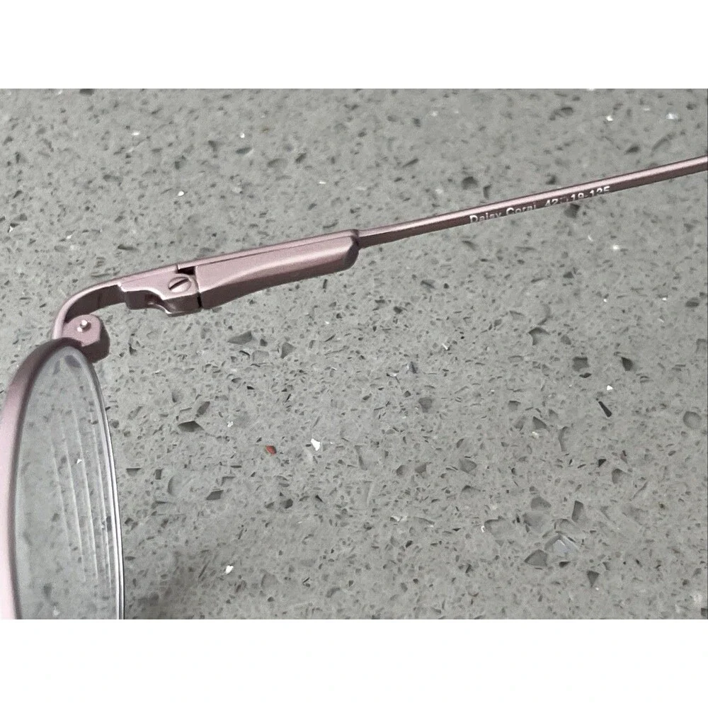 Australian Optical Violet 42-19-125 Full Rim Eyeglasses Frames ONLY Daisy Coral